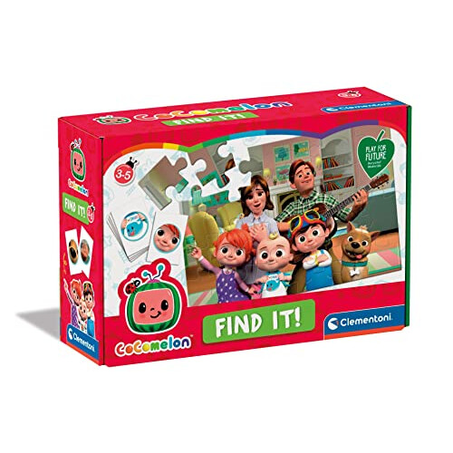 Clementoni 18106 Cocomelon Find it, Multi-Color