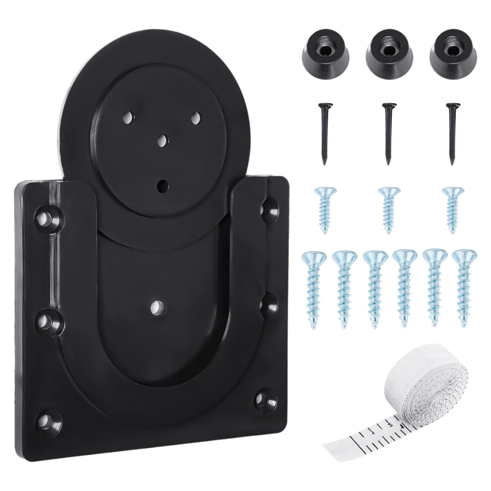 1 Set Of Dart Board Wall Brackets, 1 Piece Measuring Tape, Dart Board Hanging Kit, Dart Board Accessories Bracket, Wall Mount Bracket, Steel Dart