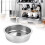 51mm Stainless Steel Coffee Machine Filter Single Layer Filter Basket Fit for DeLonghi 5