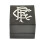 (SML R) Rangers Stainless Steel Colour Stripe Ring 4