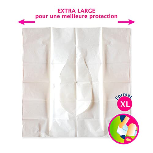 Disposable Toilet Bowl Protector XL 10 Units 2