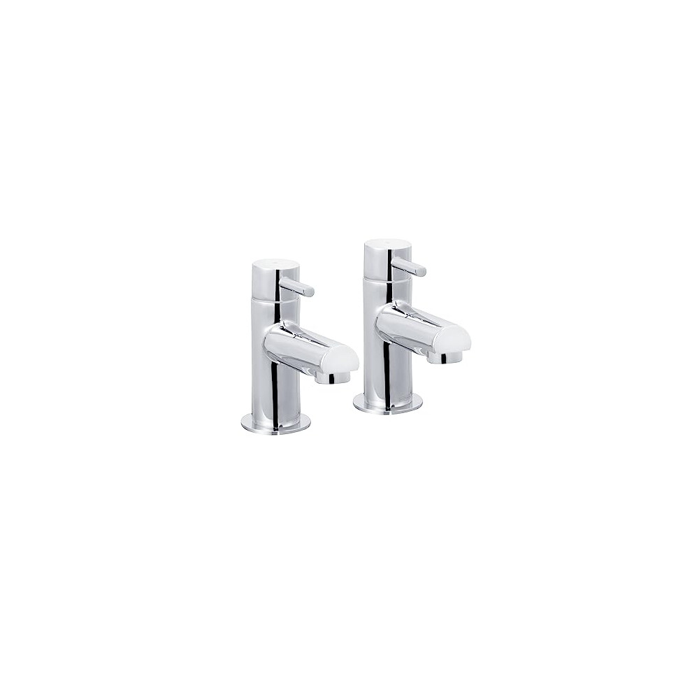 Essentials Mios Bathroom Taps, 3/4 Inch Basin Taps