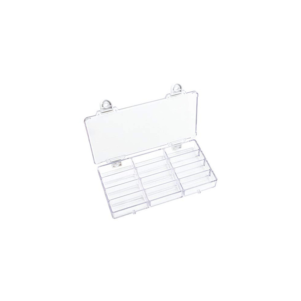 Wandic Palette Box, 1 Pc 12-Well Empty Watercolour Box Airtight Paint Palette Container For Watercolor, Gouache, Acrylic And Oil Paint
