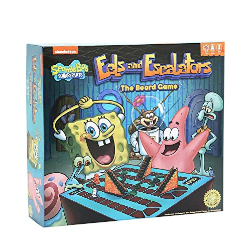 Nickelodeon SpongeBob SquarePants Eels og Respalators brætspil 1