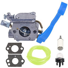 545081811 Carburetor Compatible with 125B 125BX 125BVX Leaf Blower Replaces C1Q-W37 Carb w/Fuel Line Fuel Filter Primer Bulb