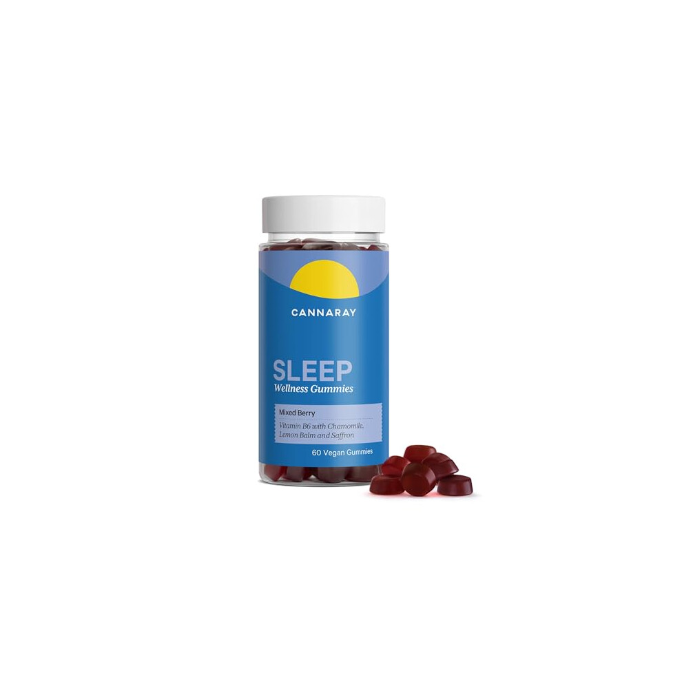 Cannaray Sleep Gummies (60 Count) - Mixed Berry