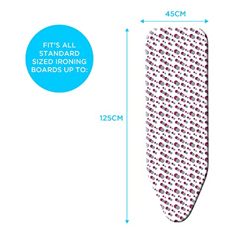 Minky SmartFit Performance Ironing Board Cover 125x45cm 1