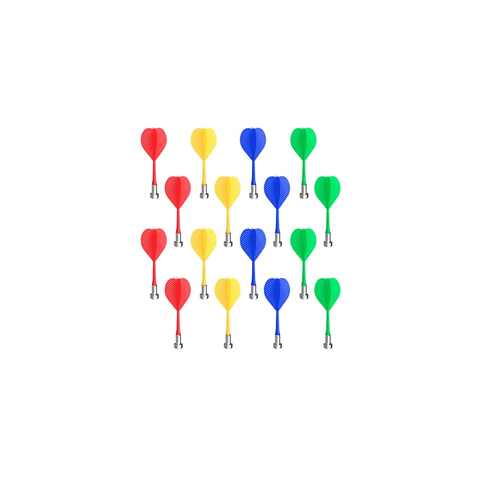 16 Pieces of Magnetic Darts, Safety Magnet Darts, Portable Darts, Replaceable Indoor Game Accessories, Suitable for Families, Bars, Game Halls, Etc.