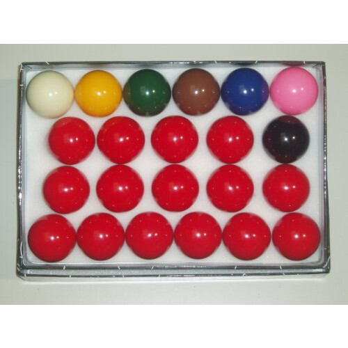 FULL SIZE 2 1/6 SNOOKER BALLS **