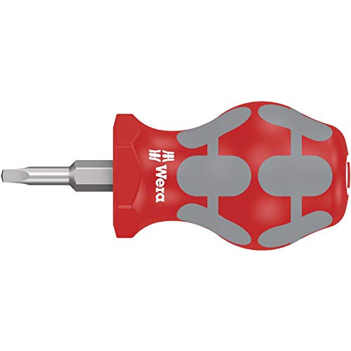 Wera 368 Stubby Screwdriver for Square Head Socket Screws, 2 x 25 mm, 05008864001