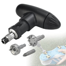 Golf Shoes Spike Wrench,Spikes Removal Wrench Golf Cleat Tool Durable Spikes Wrench&ABS Handle Portable Shoe Cleat Wrench Kit Golf Stud Removal Tool