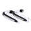 Motorcycle Handguards, 1 Pair Universal Handlebar Hand Protector Handguard Hand Guard LED Light Motorcycle Hand Guards (White) 6