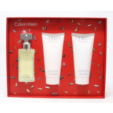 Calvin Klein Eternity for Women EDP 50ml + Lotion 100ml + Shower Gel 100ml - 3-Piece Set