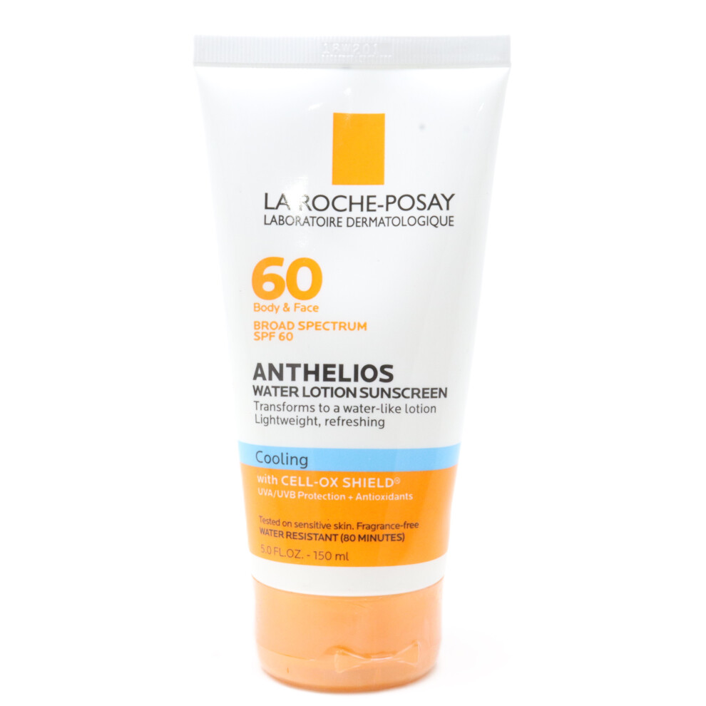 La Roche-Posay Anthelios Water Lotion Sunscreen - Spf 60  5.0oz/150ml New