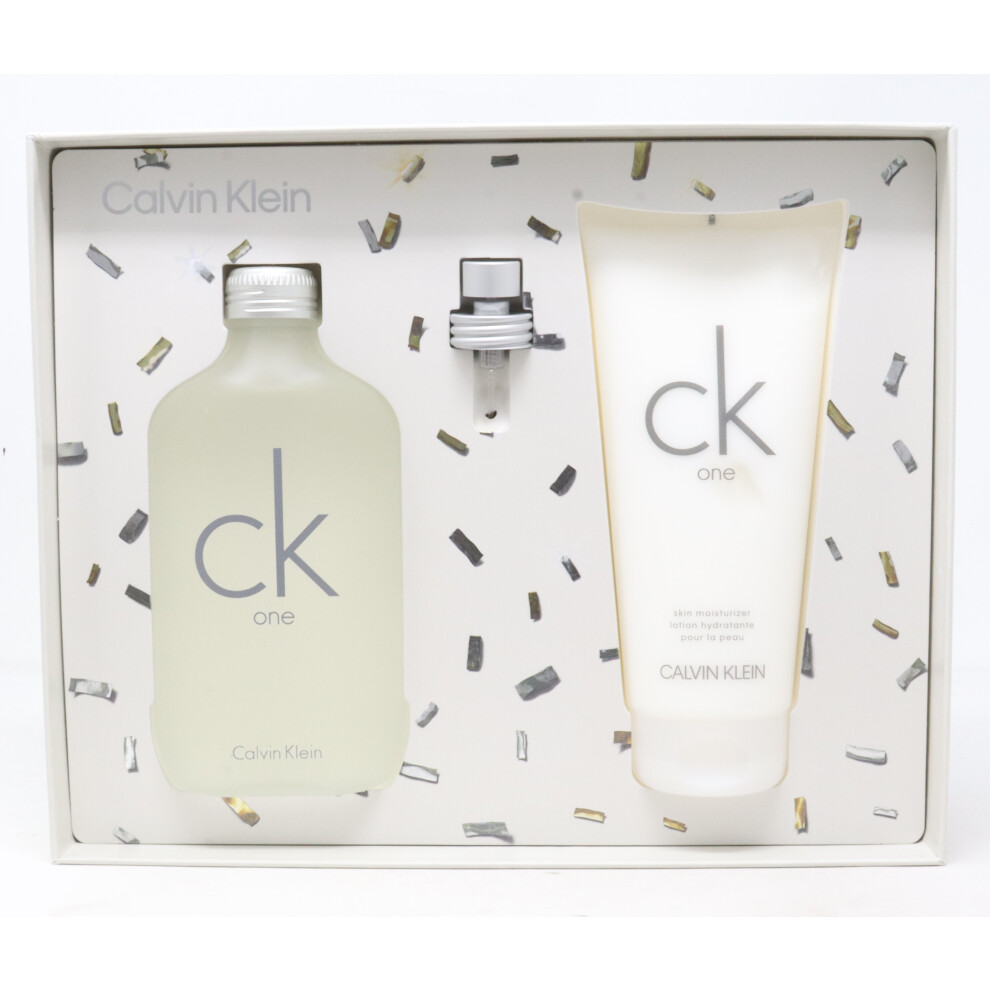Calvin Klein One Eau De Toilette 2 Pcs Set  / New With Box