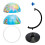 30cm World Globe Political Map - Large Educational Geographic Globe - Self Assembled School Globe - 30cm Diameter 3