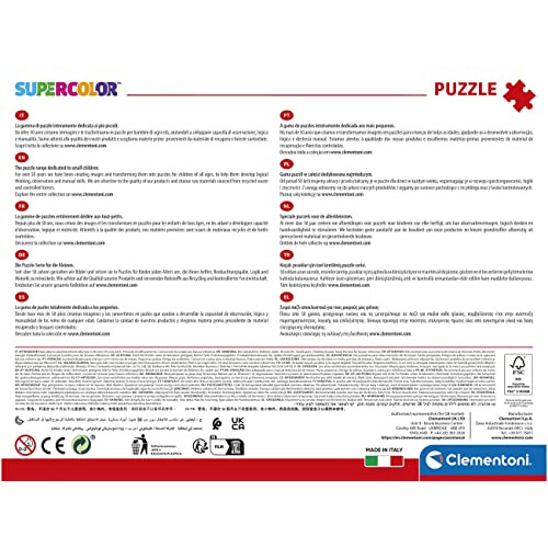 Clementoni Puslespil 104 Maxi Super Color Mickey og venner 2