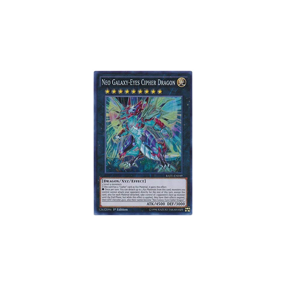 Yu-Gi-Oh! - Neo Galaxy-Eyes Cipher Dragon - Rate-En049 - Super Rare - 1St Edition