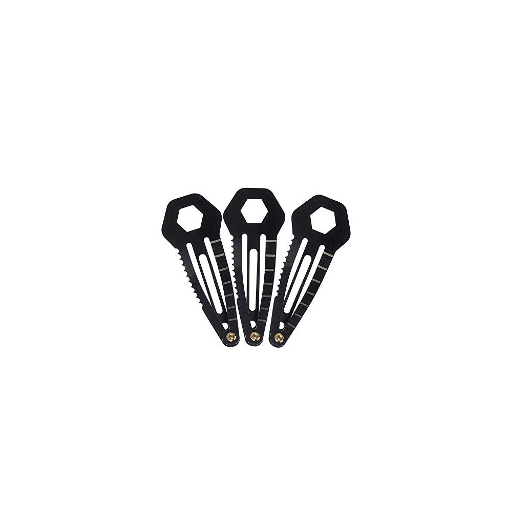 3 Pacco Clip Per Capelli Tattici Multi -Strumento - Kit Di Sopravvivenza Universale Per Donne