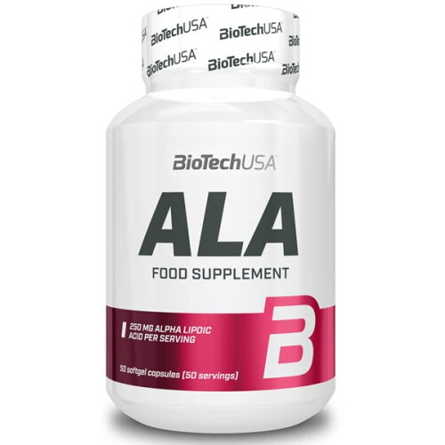 ALA Alpha Lipoic Acid, 250mg - 50 caps
