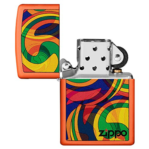 Zippo Lighter, Lemon Matte, One Box 1