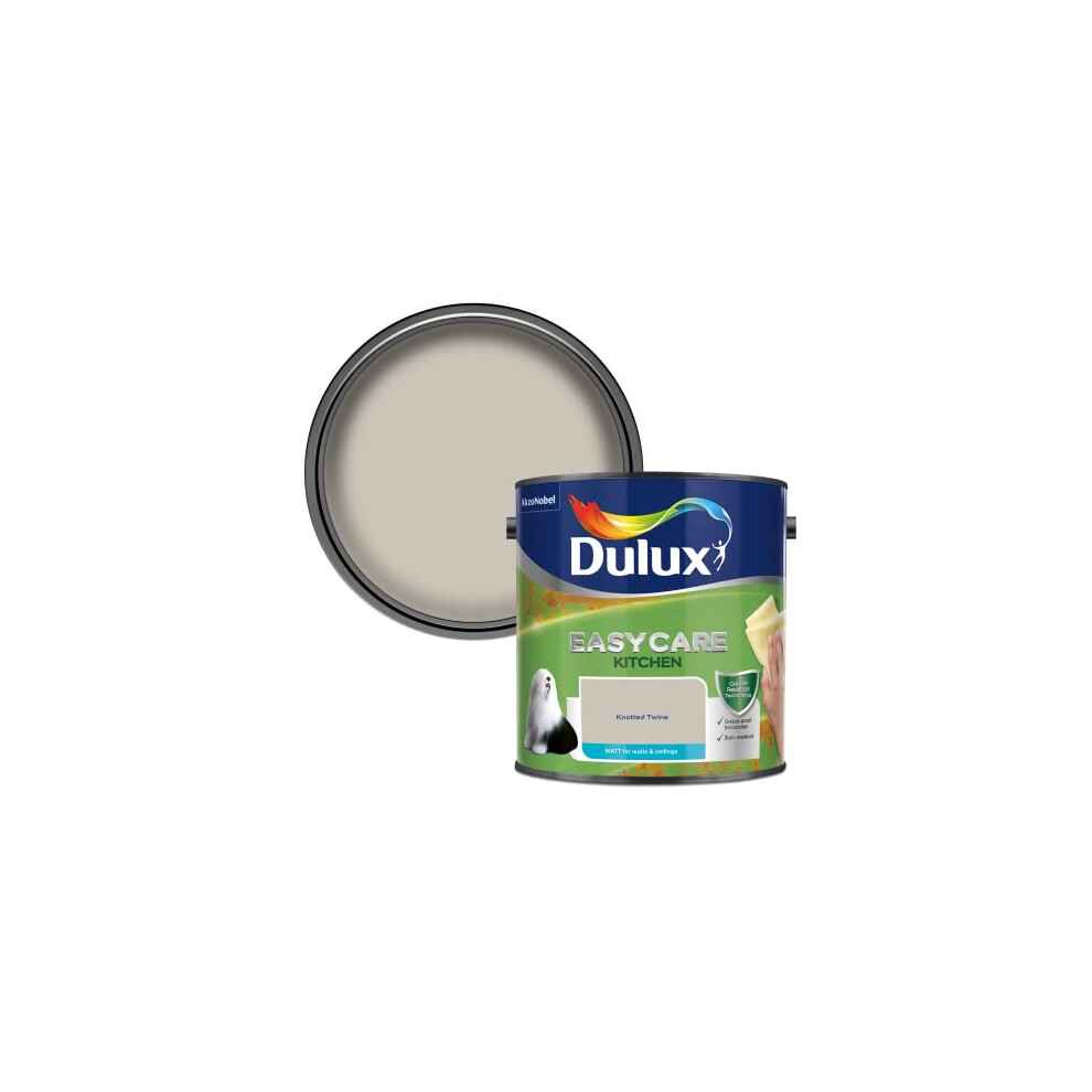 Dulux Easycare Kitchen Matt Emulsion Paint - Knotted Twine - 2.5L - Image 7