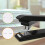 Swing-Arm Swivel Stapler, 12 Sheet Capacity, Specialized for Booklet Stapling, Black 5