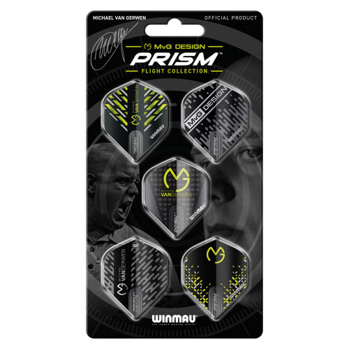 winmau MvG Design Prism Flight Collection