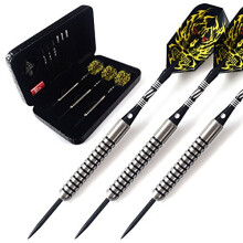 25 Grams Tungsten Steel Tip Darts Set 90% Tungsten with Luxury Case