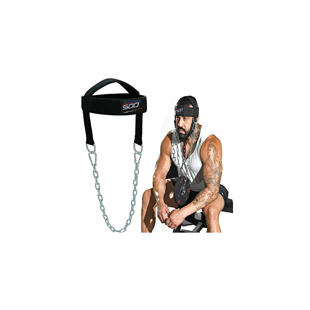 Photos - Other Trainers Sports Neck Training Exerciser Harness Traps Muscle Builder Head Harness Home Gym for Strength Fitness Powerlifting Workout
