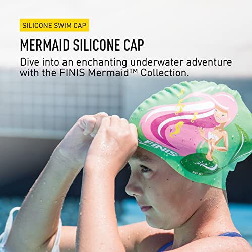 FINIS Mermaid Silicone Cap (Seahorse) 1