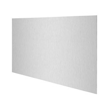 500 x 900mm Brushed Stainless Steel Memo Board and Splashback for Kitchen and Utility Rooms, Cooker, Hob and Sink Magnetic Backsplash to Protect Walls