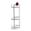 Croydex Stick 'n' Lock 3 Tier Corner Basket Matt Black 6