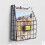 Metal Door organizer Black single layer - Letter Rack - Mail Catcher Mininalistic 2