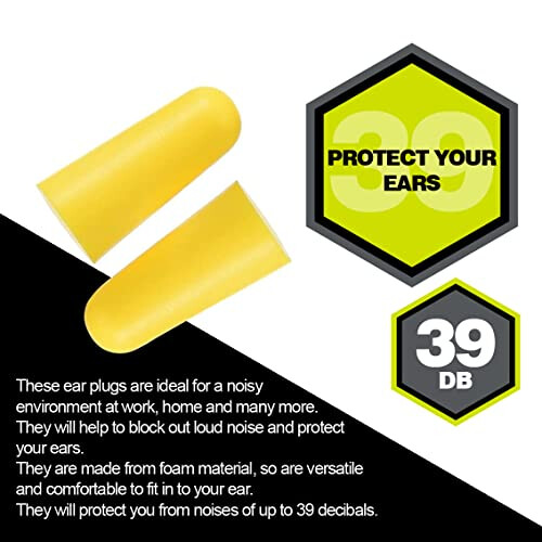 QED 301 Ear Plug Bulk Pack 500 Ear Plugs 1