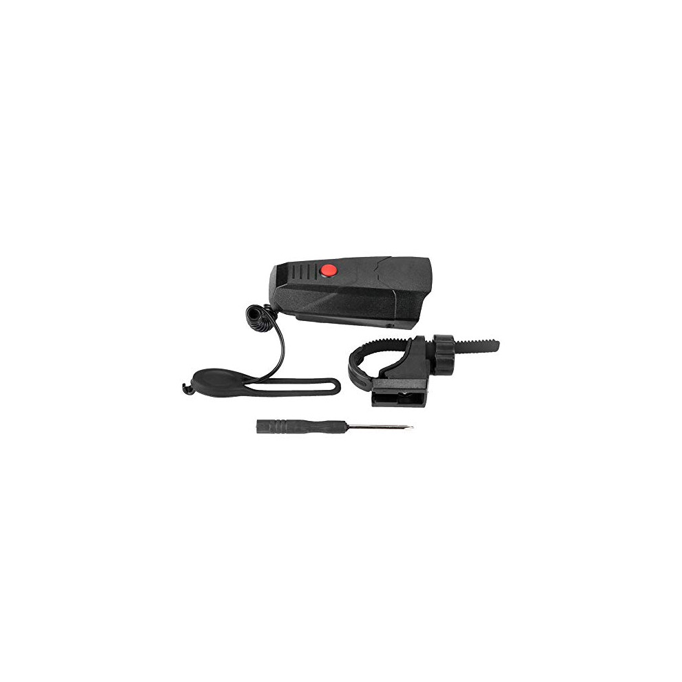 Dewin Bike Horn Loud, Electric Bike Horn Bicycle Cycling Bell Electronic Handlebar Ring Bell Alarm Bell Loud Sound Horn
