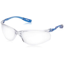 7000043086 Tora CCS Safety Glasses 71511 – Comfortable safety goggles with clear lenses, scratch and fog resistance - 1 x Tora Goggles with ear
