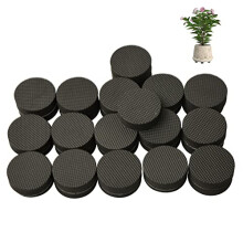 48 PCS Invisible Pot Feet Plant Pots and Flowers Rubber Risers for Plant Pots Solid Rubber Pots Risers Pot Lifters for Indoor and Outdoor Plants