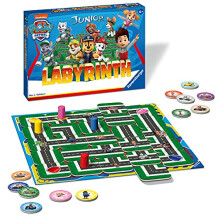 Ravensburger PAW Patrol Labyrinth Junior | Hra pro děti od 4 let | Klasická pohyblivá bludiště