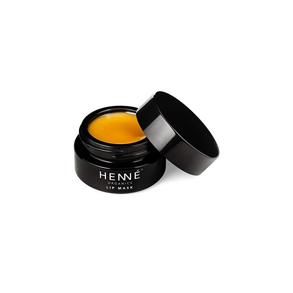 Hennã© Organics Lip Mask - Natural Organic Moisturizer Treatment For Plump Lips