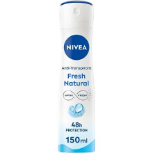 Fresh Natural Deodorant Spray in a pack of 1 x 150 ml, Antiperspirant deodorant for a fresh feeling on the skin, Aluminum-free deodorant with ocean