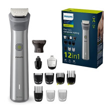 Series 5000 All-in-one Trimmer, 12-in-1 Multigroom for face, Head and Body, One Tool, Complete Styling, 14 Length Settings (0.5-16 mm) (Model: MG5950