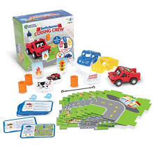 LER3108 Police Switcheroo Coding Crew, STEM Toy for Kids, Multi-Color