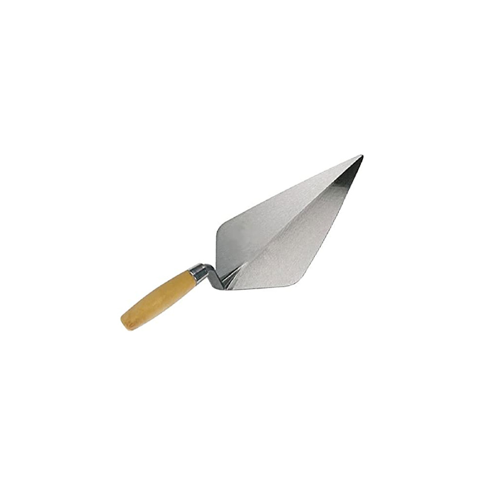 10510B Brick Trowel Broad Heel, Blue, 10-Inch