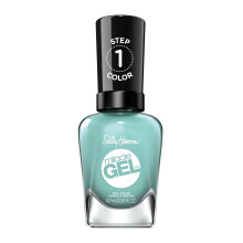 Kynsilakka - Sally Hansen - Gel Miracle Monnayage - 14 päivän kiilto - 0.5 fl. oz. - Vihreä