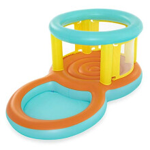 Jumptopia Bouncer and Play Kids Paddling Pool, Inflatable Pool