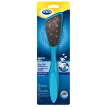 Double Action Foot File with Diamond Crystals, Abrasive Surface for Calluses and Corns, Smooth Surface for Trimming, Non-slip Grip
