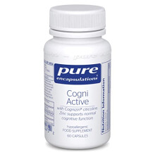 - Cogni Active - with Cognizin Citicoline, Zinc, Folate, Vitamin B6 and B12, Lutein & Zeaxanthin - 60 Capsules