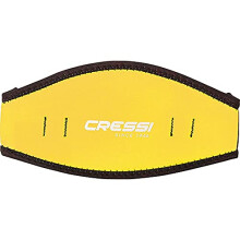 Copricinghia maschera in neoprene Cressi giallo