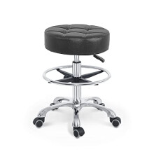 Adjustable Rolling Stool Chair with Wheels for Massage Beauty Salon Shop Home Kitchen,Heavy Duty Rolling Swivel Stool